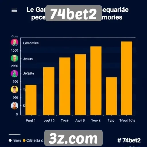 Estatísticas de jogadores ativos no 74bet2